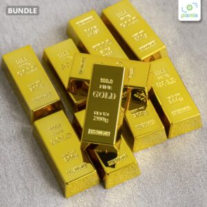 pixmix-artificial-gold-emas-batangan-200g-bundle